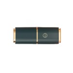Suport periuta de dinti, lux, pentru calatorie, culoare verde, model L01G